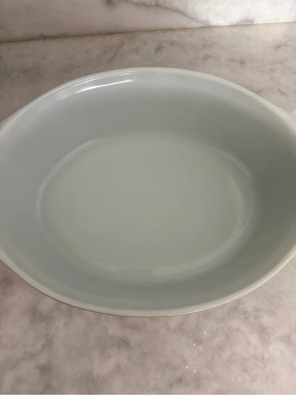 Pyrex Vintage Crazy Daisy Casserole Dish 2.5 Qt #045 Green Flower Pattern